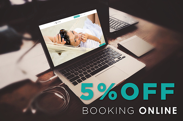 5% OFF Booking Online